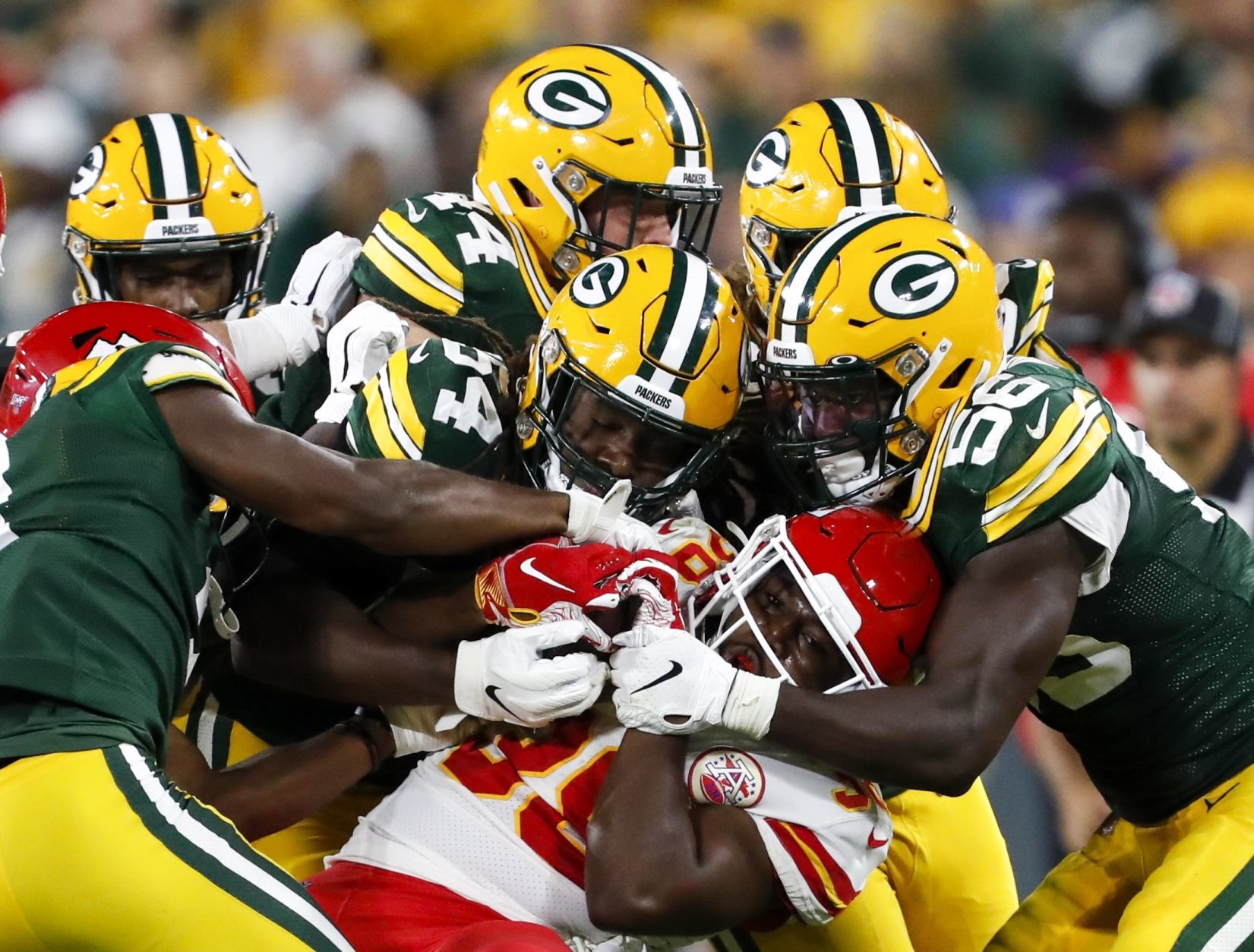 Packers 27, Chiefs 20